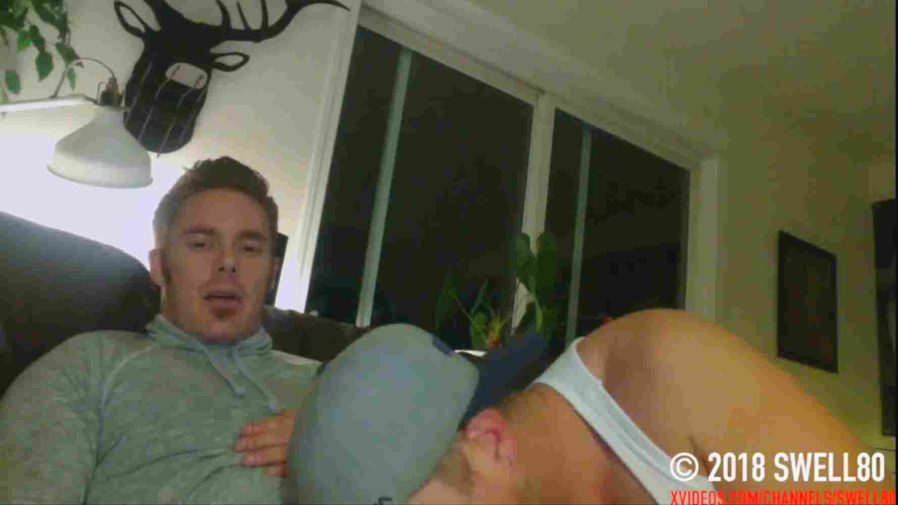 Swell80 – Straight guy caught on spy cam getting head from a dude – #Cameron