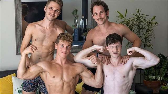 OnlyFans – Fuck In The Forest – Greg McKeon, Finn Harding, Felix Fox & Colton McKeon