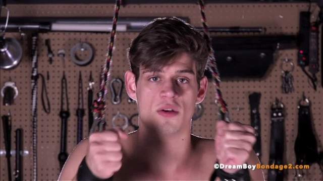 Dream Boy Bondage – Beautiful Michael DelRay Bound & Dominated in BDSM Dungeon