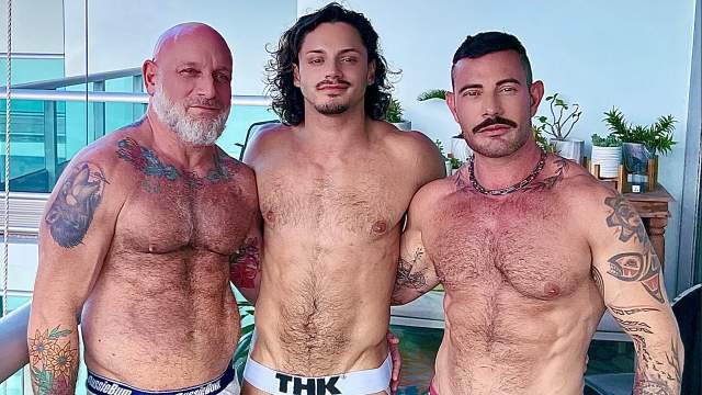 OnlyFans – Luca del Rey, SexyStache & TheDaddyFinger