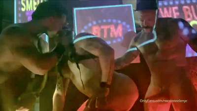 OnlyFans – Rocco Steele, Teddy Torres & Riley Mitchel Live at Hustlaball