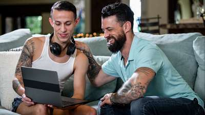 AdultTime – Daddys Boy, A Gooner Like His Stepdad – Alpha Wolfe & Des Irez