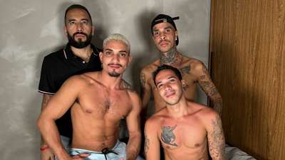 UncutKing – Tatted Homie Fucks Twink – Biel, Jafar & Jao Lucas