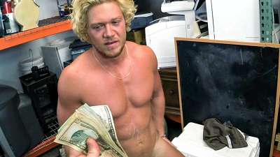 GayPawn – Blonde muscle surfer dude needs cash