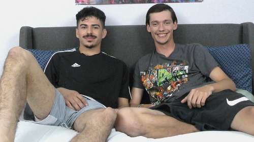 BrokeStraightBoys – Hairy Boy Marc Gets Gushing Creampie – Lammar Stone & Marc Gregor