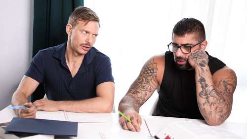 AdultTime – Jerk Buddies – Don’t Worry Dude, She’ll Never Catch Us! – Ryan Bones & Ethan Chase